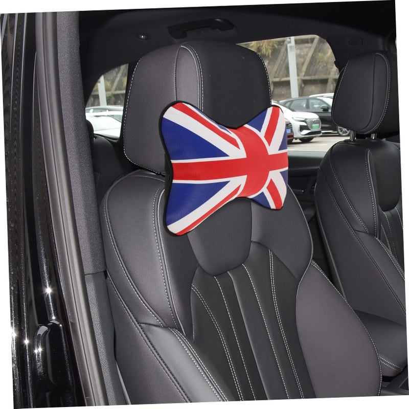 British Flag Car Neck Pillow Removable Washable Cover Travel Driving Home Use - Image 5