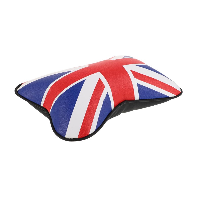 British Flag Car Neck Pillow Removable Washable Cover Travel Driving Home Use - Image 2