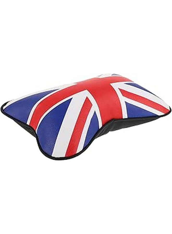British Flag Car Neck Pillow Removable Washable Cover Travel Driving Home Use - Image 1