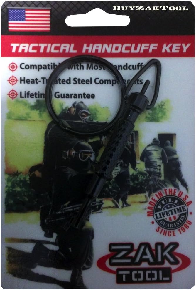 ZAKTOOL Shortened Round Swivel Key, Black - Image 2