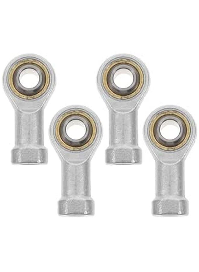 M10x1 25 Threaded Rod End Bearing 4pcs Metal Radial Joint Linkage For Industrial Machinery - Image 1