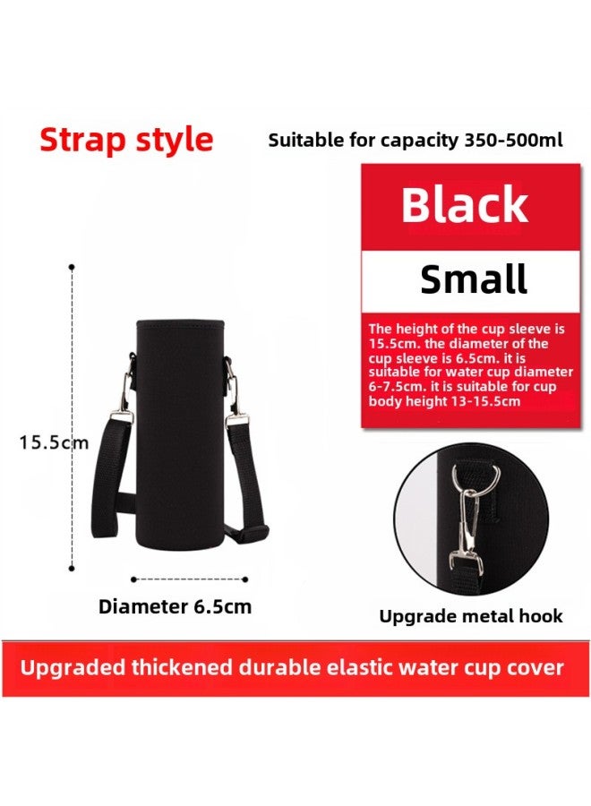 Sports 200-1500ml Cup Set Thermos Cup Bag Slung Protective Cover With Rope Outdoor Kettle Bag Bottle Bag-Color:Standard-Capacity:Small Size (7*15.5cm Hook Style  - Image 1