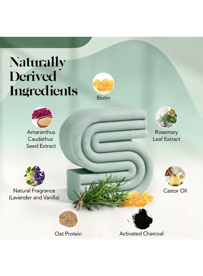 Kitsch Rosemary & Biotin Volumizing Natural Shampoo Bar | Strengthening & Thickening Shampoo for All Hair Types, Made in USA, Vegan, Paraben Sulfate & Cruelty Free Soap - Image 5