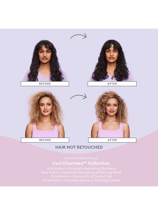 Briogeo Curl Charisma Rice Amino and Quinoa Frizz Control Gel, Curl Defining Styler for Wavy, Curly and Coily Hair Textures, Vegan, Phalate & Paraben-Free, 5.5 Ounce - Image 4