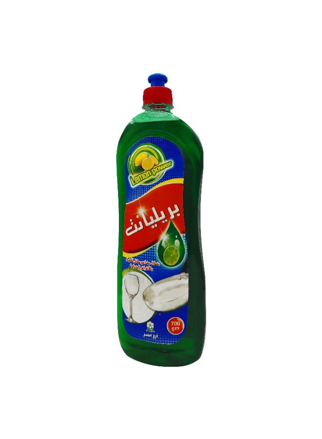 بريليانت سائل غسيل الأطباق بنكهة الليمون700 غرام - Image 1