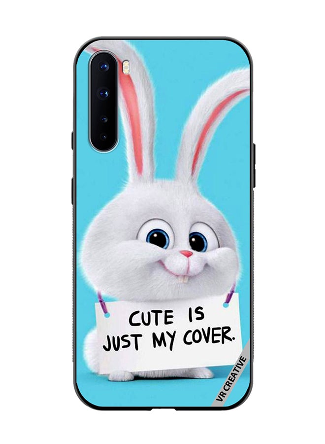 VR CREATIVE Protective Case Cover For OnePlus Nord Cute Is Just My Cover Design Multicolour - Image 1