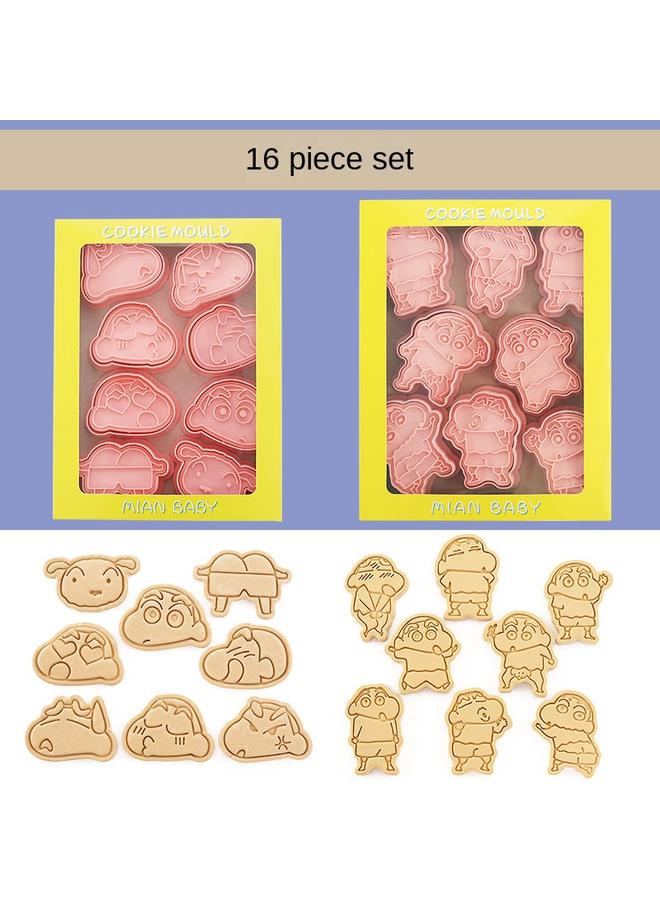 Bluejw Cartoon Biscuit Mold Household 3D Watermelon Press Cutting Mold Handmade Cookie Sugar Biscuit Bakers Full - Image 1