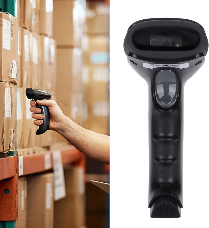 Tyenaza Barcode Scanner 1D 2D Portable Ergonomic Comfortable Plug and Play Wired Barcode Scanner for Shop Market Hospital - Image 4