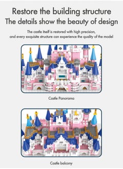 LOOPITYS 3008PCS Miniature Building Blocks Castle Blocks, Creative Ideal Dream Palace Architecture Set, Boys, Girls or Adults Puzzle and Brain Assembly Toys Birthday Gifts  - Image 5