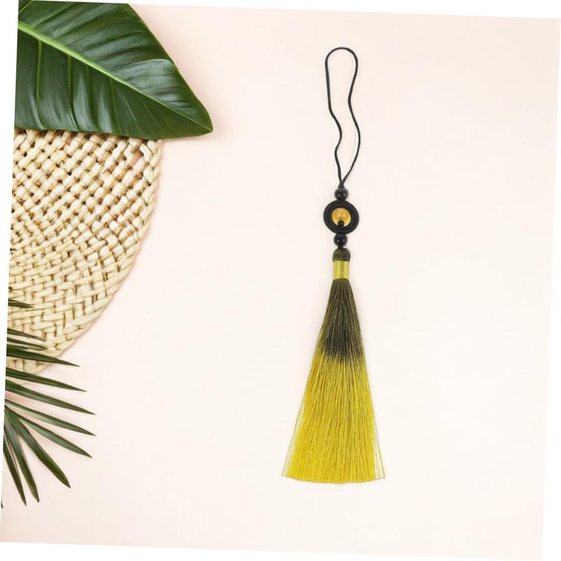 NUOBESTY 2pcs Tai Chi Tassel Handmade Craft Traditional Chinese Style Decoration for Martial Arts DIY Projects Durable with Gradient Color Artistic Enhancement for Swords Guqin - Image 5