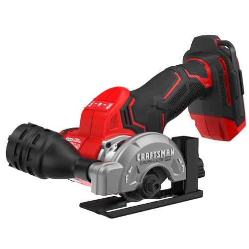 CRAFTSMAN أداة قطع لاسلكية CRAFTSMAN V20 بقطر 3 بوصات مع وظائف للأمام والخلف، أداة فقط (CMCM300B) - Image 1