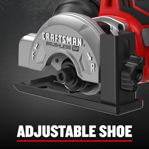CRAFTSMAN أداة قطع لاسلكية CRAFTSMAN V20 بقطر 3 بوصات مع وظائف للأمام والخلف، أداة فقط (CMCM300B) - Image 4