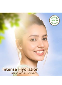 Organic Harvest Aloe Vera Gel with Saffron Extract Multi-purpose Aloe Vera Gel for Face and Hair For All Skin & Hair Types| 100% Certified Organic Sulphate & Paraben Free 100ml  - Image 5