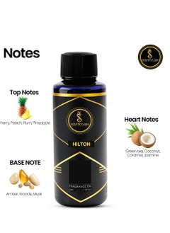 Scenta Flora SCENTA FLORA Hilton Fragrance Oil Aromatherapy 50ml | A blend of Sweet Fruit, Plum and Jasmine Scent for Home | Long-Lasting Freshness, Inviting Ambiance (50 ml)  - Image 2