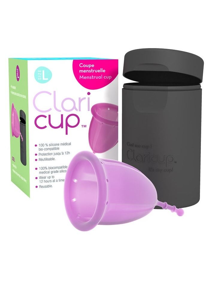 Claripharm Claricup Menstrual Cup And Sterilization Box Egypt | Cairo, Giza