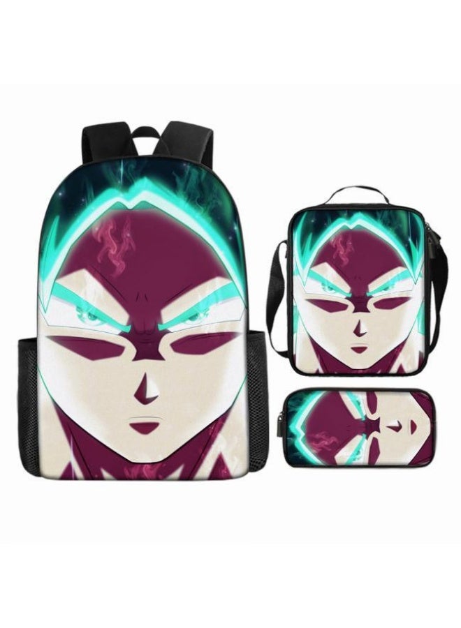 عام حقيبة ظهر مطبوعة عالمية مشتركة - مجموعة حقائب ظهر من ثلاث قطع (متوفرة للطلاب والأطفال والأصدقاء في النزهايات وتسلق الجبال وما إلى ذلك) - 71 - Image 2