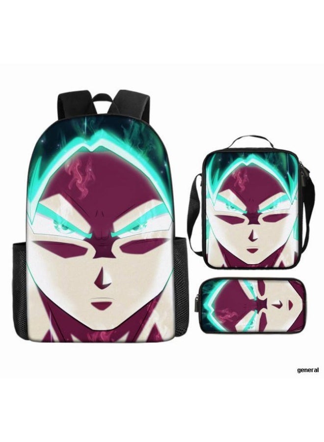 عام حقيبة ظهر مطبوعة عالمية مشتركة - مجموعة حقائب ظهر من ثلاث قطع (متوفرة للطلاب والأطفال والأصدقاء في النزهايات وتسلق الجبال وما إلى ذلك) - 71 - Image 1