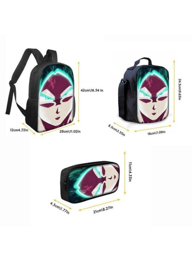 عام حقيبة ظهر مطبوعة عالمية مشتركة - مجموعة حقائب ظهر من ثلاث قطع (متوفرة للطلاب والأطفال والأصدقاء في النزهايات وتسلق الجبال وما إلى ذلك) - 71 - Image 3