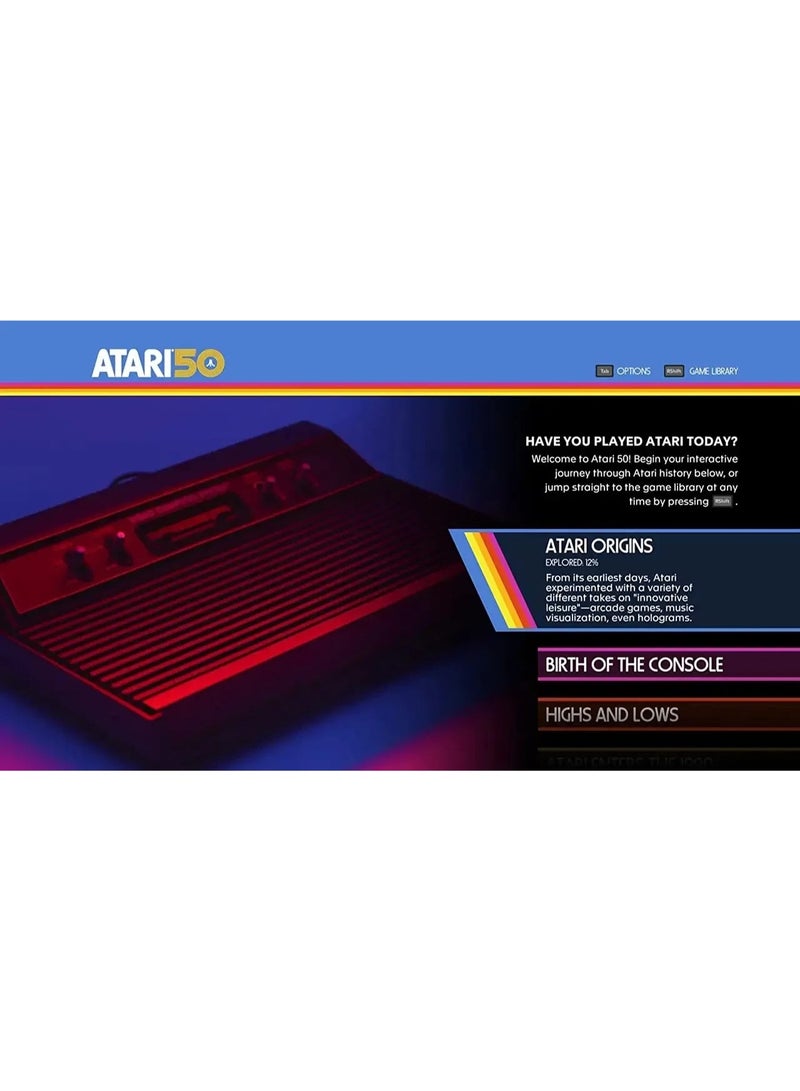 سويتش 0 Atari 50 The Anniversary Celebration Expanded Edition إصدار Nintendo Switch - مجموعة ألعاب كلاسيكية - Image 4