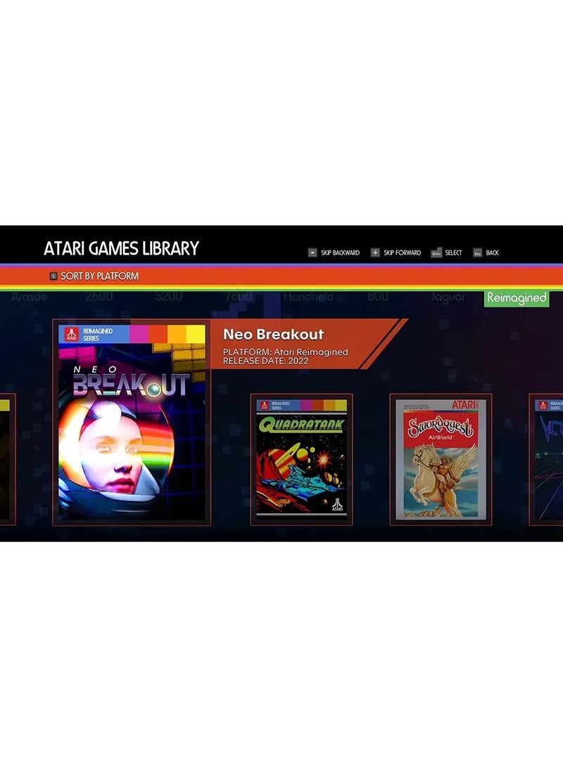 سويتش 0 Atari 50 The Anniversary Celebration Expanded Edition إصدار Nintendo Switch - مجموعة ألعاب كلاسيكية - Image 3