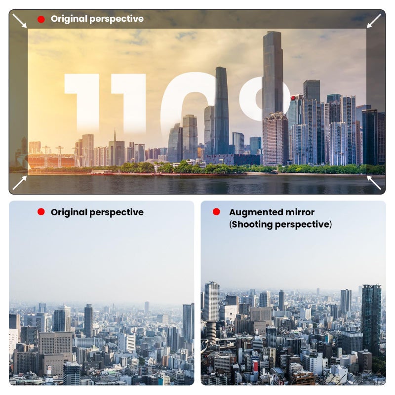 SOLARAE Mini 4 Pro Wide-Angle Lens, High-Definition Optical Glass, for Dji Mini 4 Pro Accessory, Easy To Install And Remove, Expand The Drone Shooting Angle Hd Lens - Image 2