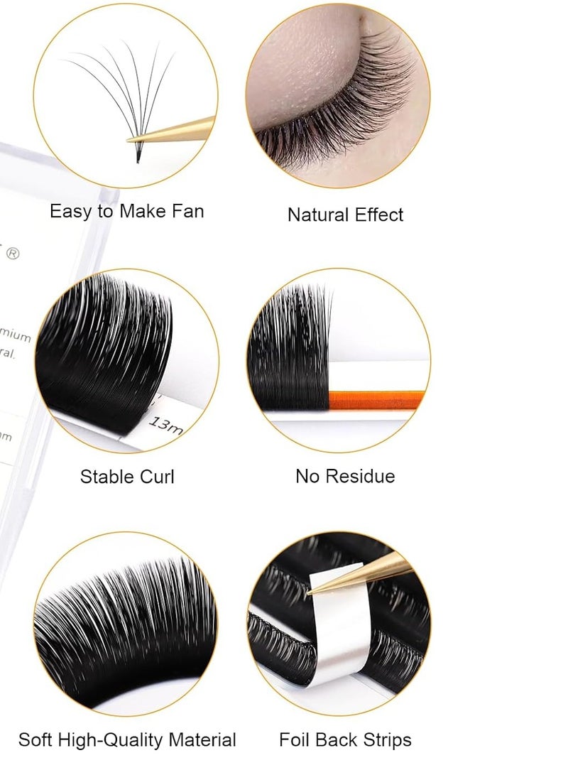 Elite Eyelash Extensions Natural 0.15-D-8MM - Image 3