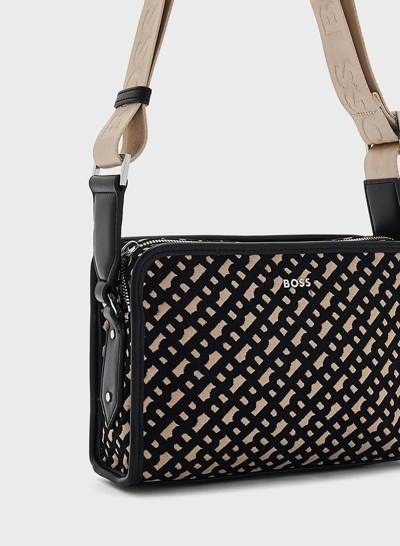 بوس Sandy Zip Over Crossbody Bag