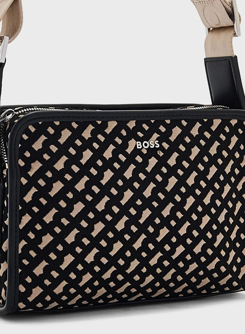 بوس Sandy Zip Over Crossbody Bag