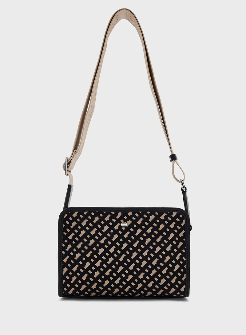 بوس Sandy Zip Over Crossbody Bag