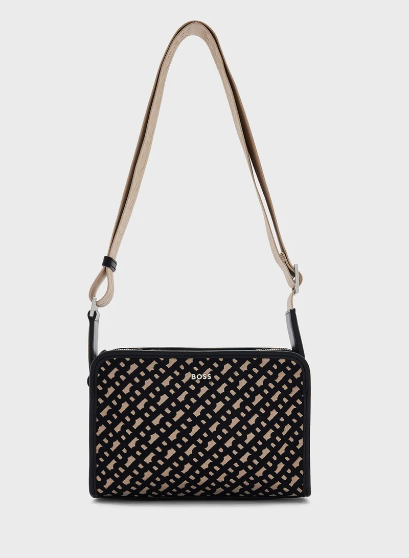 بوس Sandy Zip Over Crossbody Bag