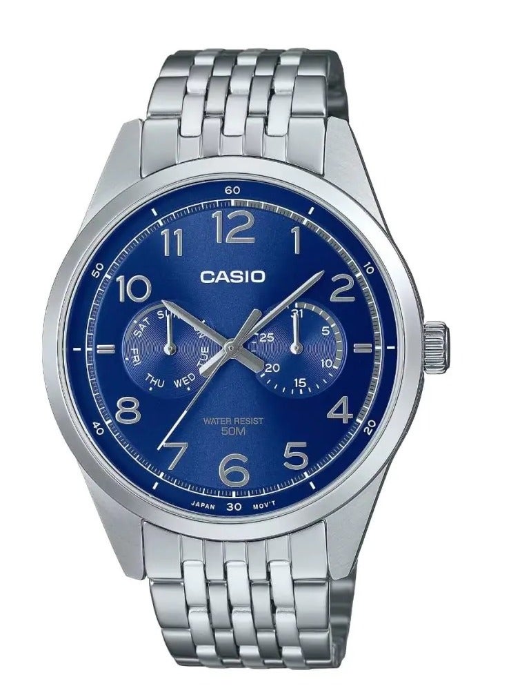CASIO Youth Analog Men Watch MTP-E340D-2AVDF - Image 1