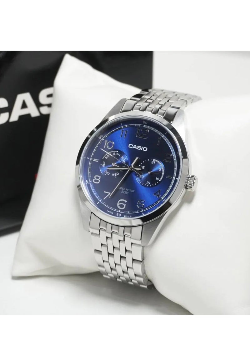 CASIO Youth Analog Men Watch MTP-E340D-2AVDF - Image 3