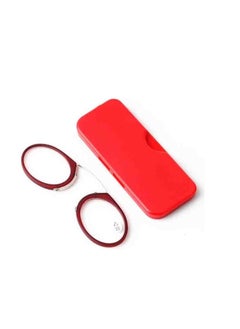 Generic MySouq-Store Fashion Legless Clip Nose Portable Reading Glasses Unisex Ultra Thin Magnification Eyewear Unbreakable  - Image 3