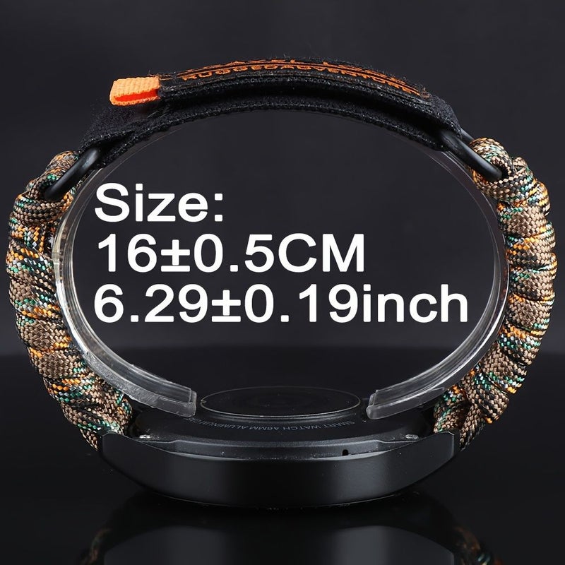 20mm 22mm Hand Woven Loop Nylon Watch Band Mixed Color Suitable for Samsung Galaxy Watch Series 7 6 5 4 3 5 Pro 44mm 40mm 4 6 Classic Huawei Watch GT 6 5 4 3 2 Pro 46mm Xiaomi Series Watches S5 S4 S3 S2 S1 - Image 2
