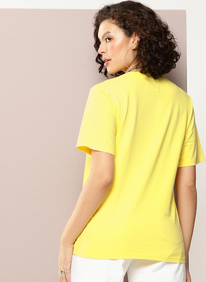 Dillinger Women Oversized Printed Crew Neck T-Shirt - Image 4