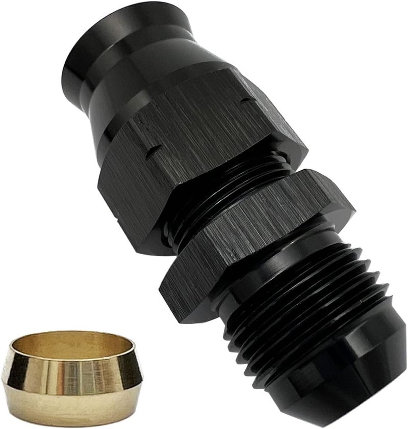 KRD PERFORMANCE 8AN Male to 1/2" Fuel Tube Adapter Fitting - Image 2