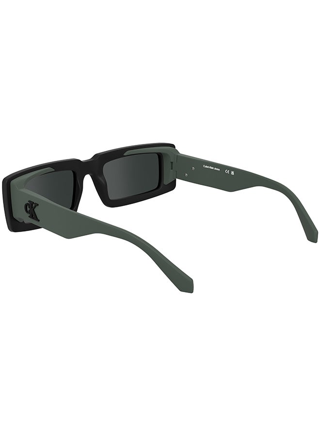 Calvin Klein Jeans نظارات شمسية كاملة الإطار من كالفن كلاين جينز CKJ25608S 5221 (001) سوداء - Image 2