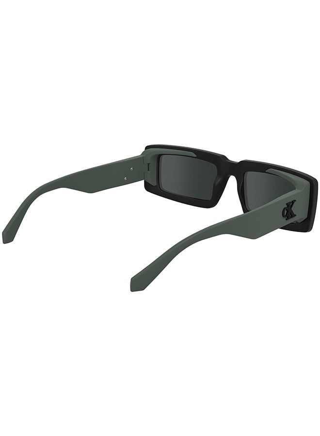 Calvin Klein Jeans نظارات شمسية كاملة الإطار من كالفن كلاين جينز CKJ25608S 5221 (001) سوداء - Image 4