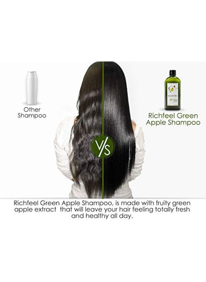 Richfeel Green Apple Shampoo, 500 Ml  - Image 5