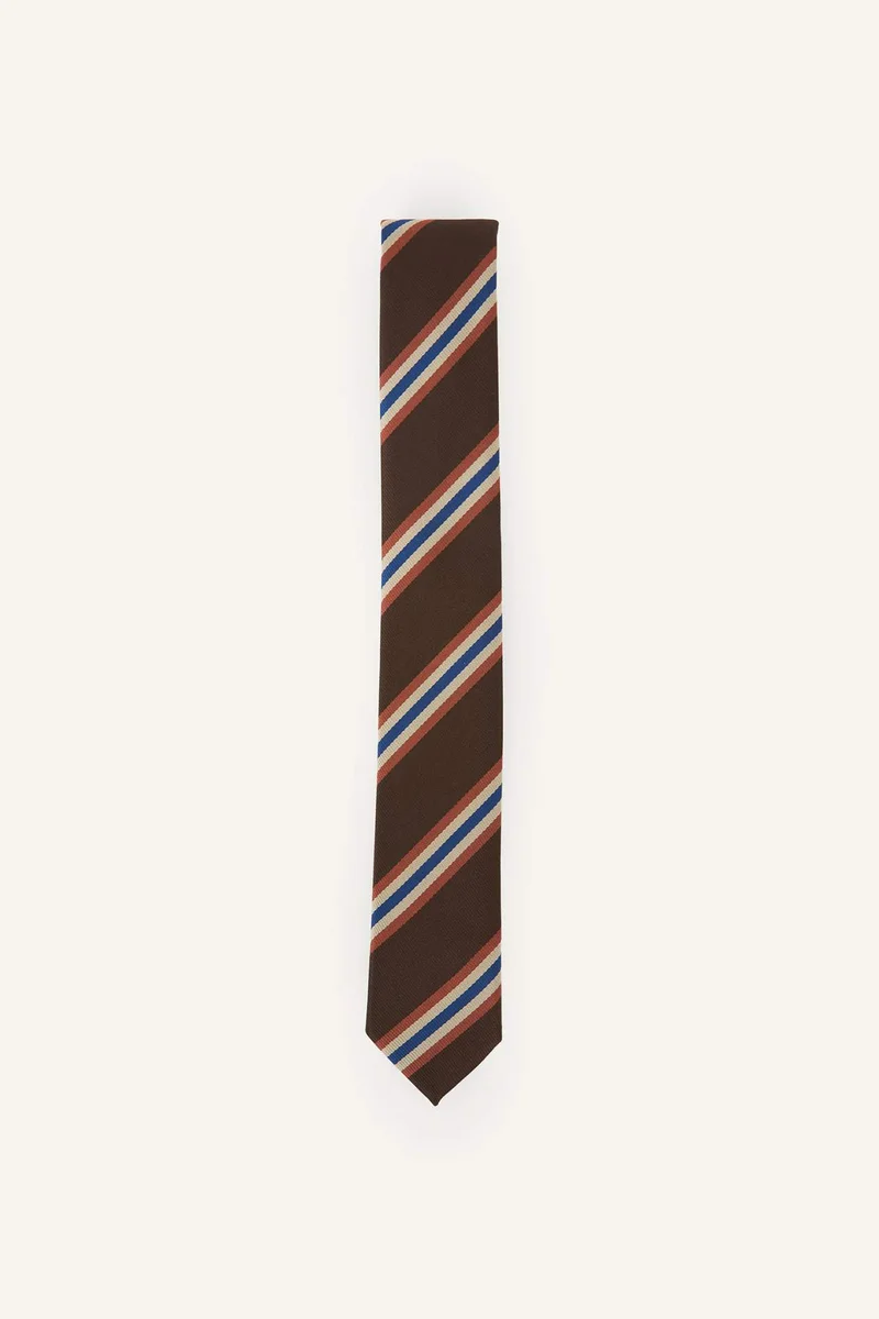 ديفاكتو Striped Tie