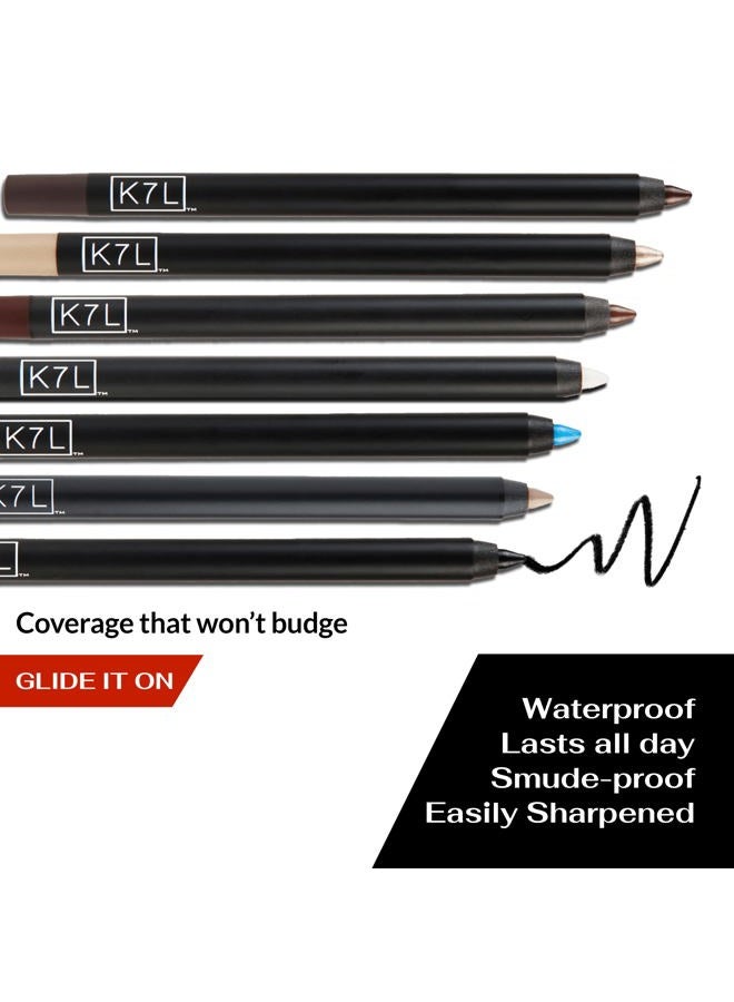 K7L Brown Eyeliner - Waterproof, Smudge-Proof, Precise Cosmetics - Image 5