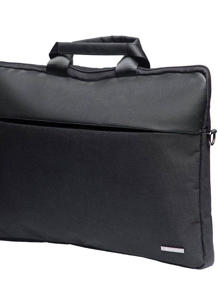 L'avvento - L'avvento (BG606) Laptop Sleeve High Quality Micro Fiber Material 14" - Black - Image 1