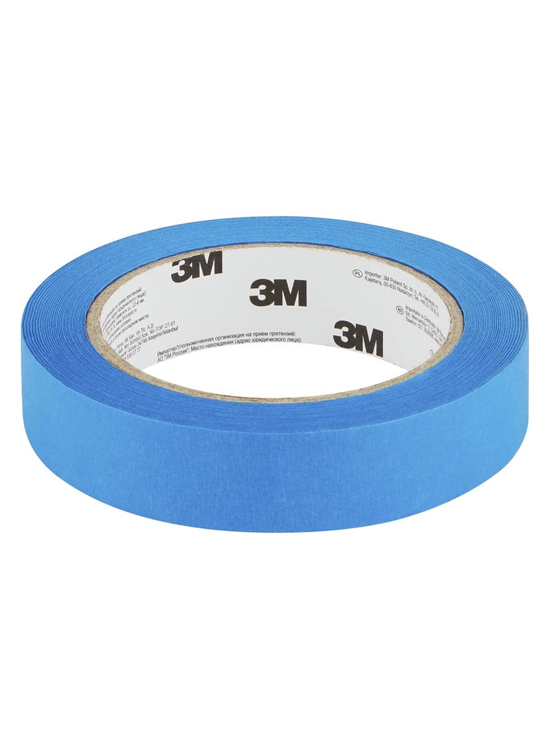 سكوتش شريط لاصق سكوتش متعدد الأسطح بلون أزرق شريط طلاء احترافي للتغطية الدقيقة دون ترك أثر، مقاس 24 ملم × 41 متر، 3 لفات في العبوة – شريط لاصق عالي الجودة لأعمال الدهان والديكور – شريط طلاء أزرق مقاوم للتقشر وسهل الإزالة - Image 3