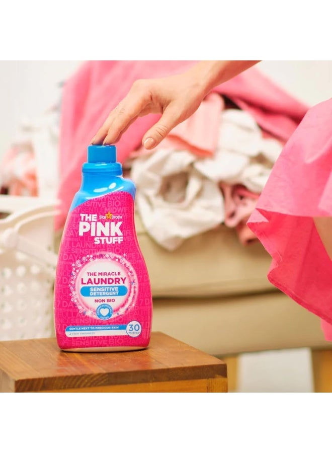 Star Drops The Pink Stuff The Miracle Laundry Sensitive Liquid 960 ML - Image 3