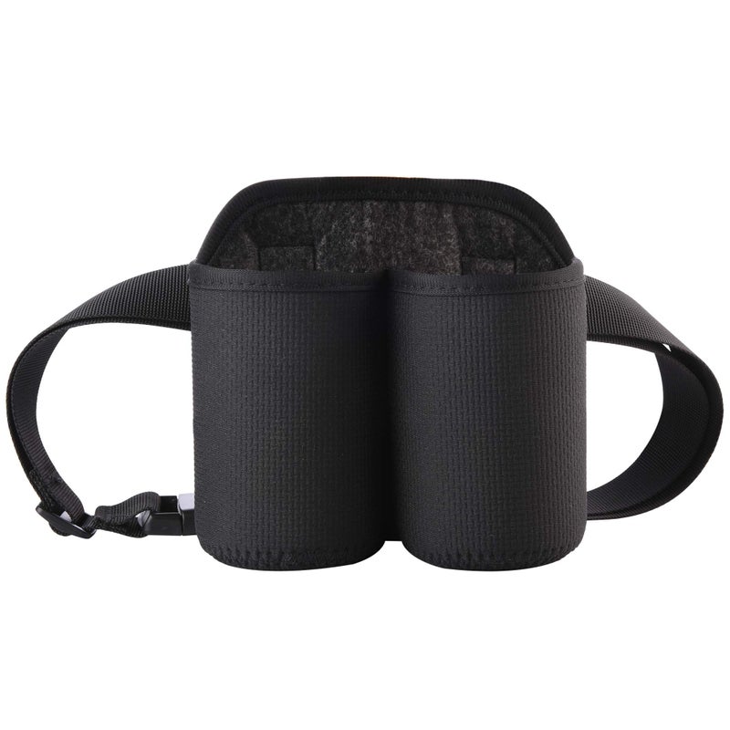 CM 2-Bottles Beer Belt Strap Can Holder Soda Beverage Holder with Buckle for BBQ Party Camping Beer Can - Image 1