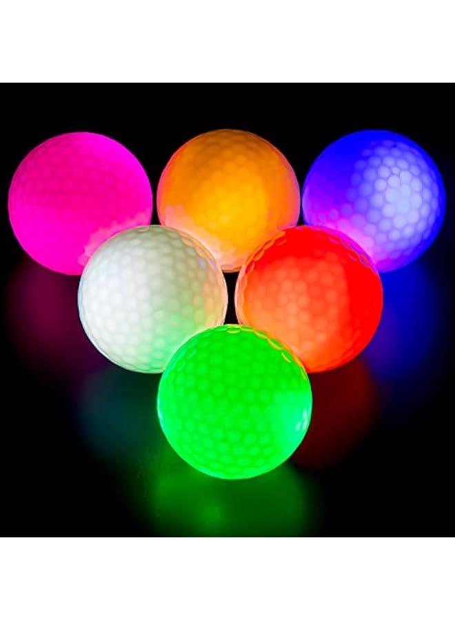 Generic Glow in The Dark Golf Balls Light up Night Led Golf Balls Gift Sets for Men Kids Women - Image 1