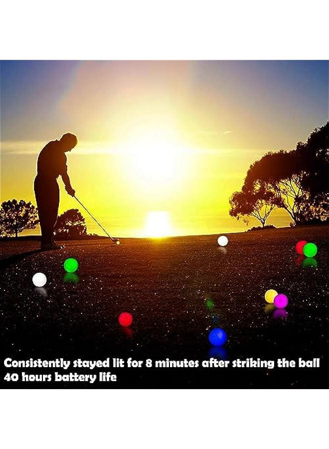 Generic Glow in The Dark Golf Balls Light up Night Led Golf Balls Gift Sets for Men Kids Women - Image 2