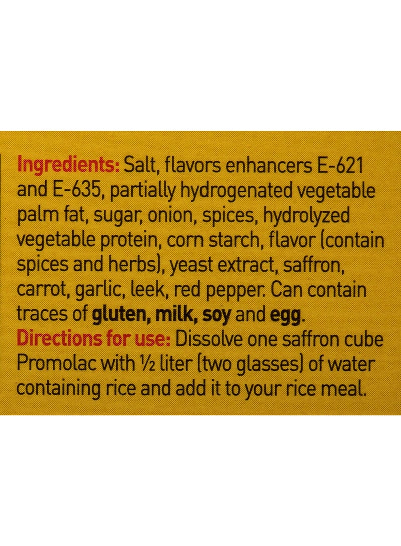 Promolac مكعبات مرقة الزعفران - Image 3
