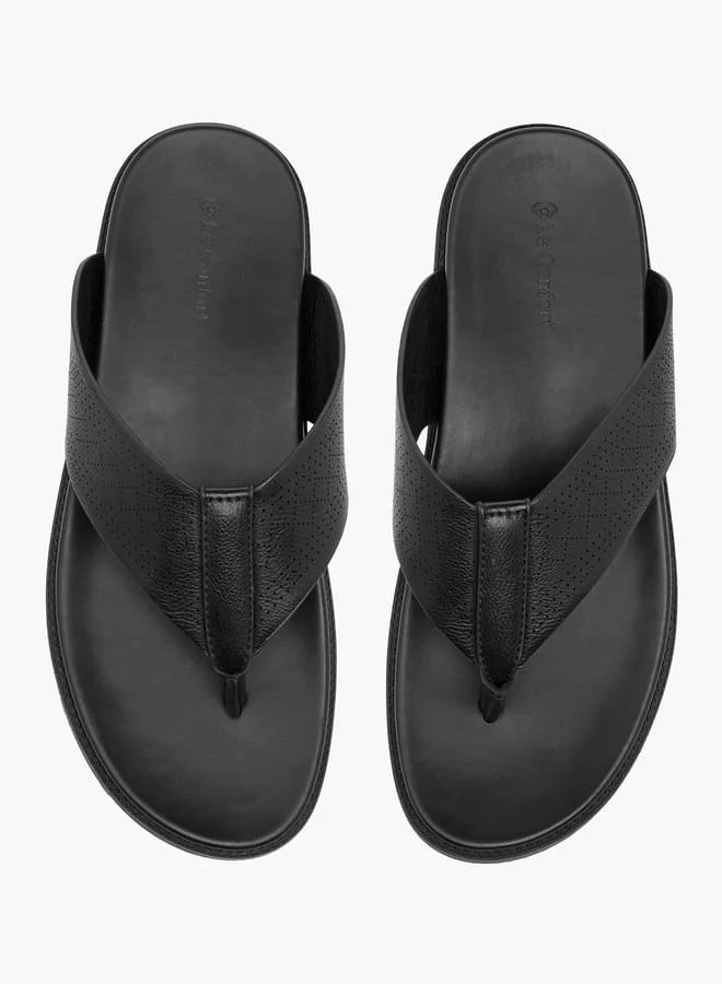 Le Confort Men's Textured Slip-On Sandal