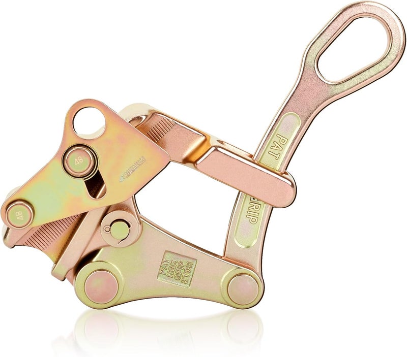 LONGADS 3T Wire Grips Steel Pulling Tool Cable Grip Gripper for Wire Rope Cable Clamp - Image 1